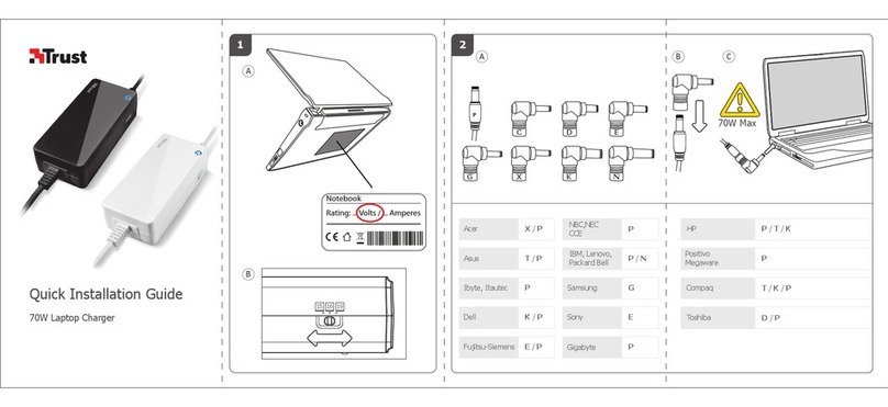 Trust 19134 Quick installation guide