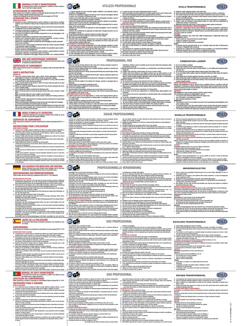 FACAL STILO User manual