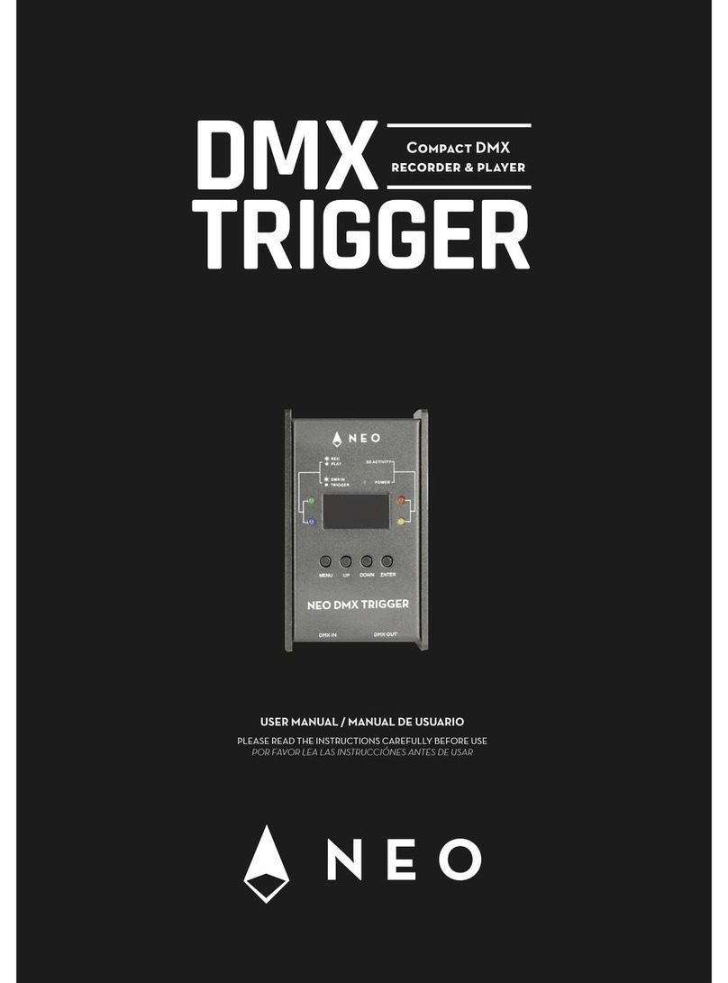 NEO DMX TRIGGER user manual