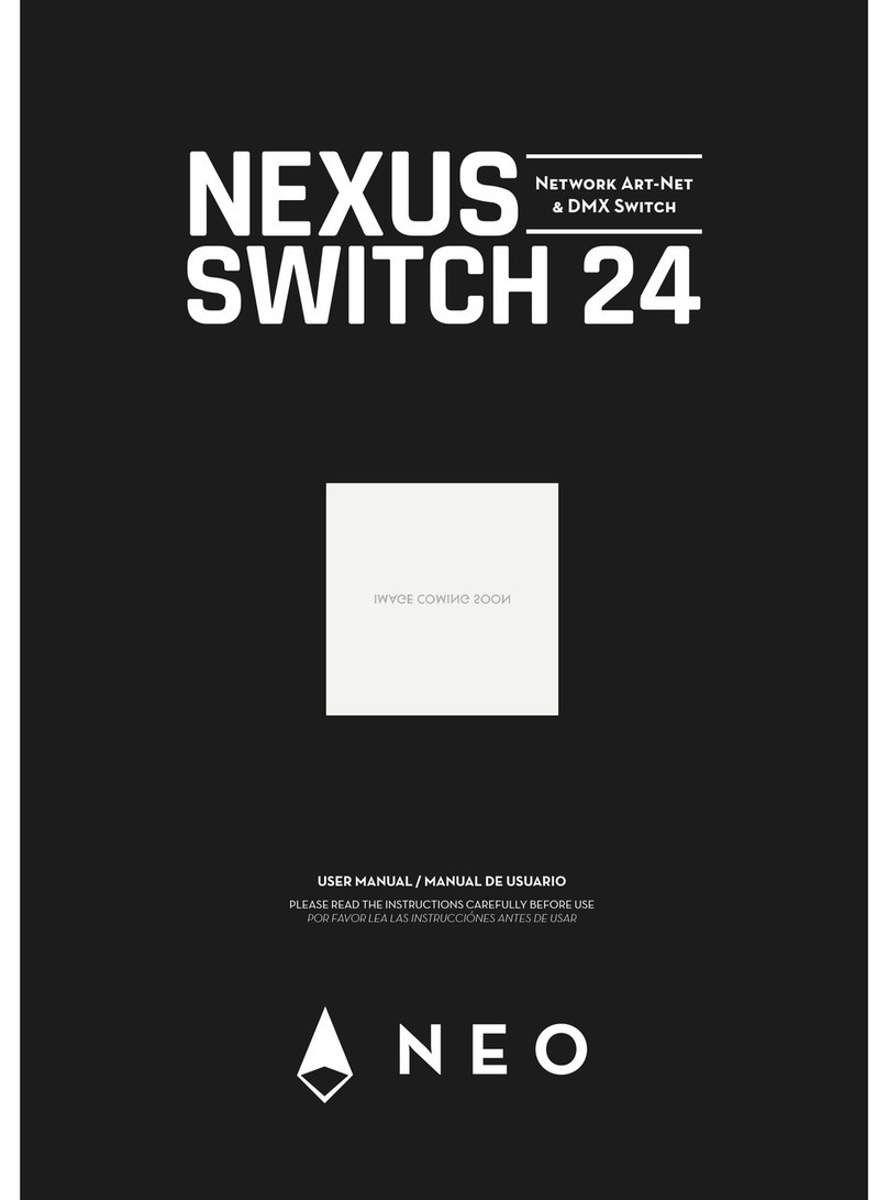 NEO NEXUS SWITCH 24 user manual