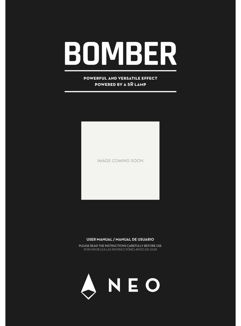 NEO BOMBER User manual