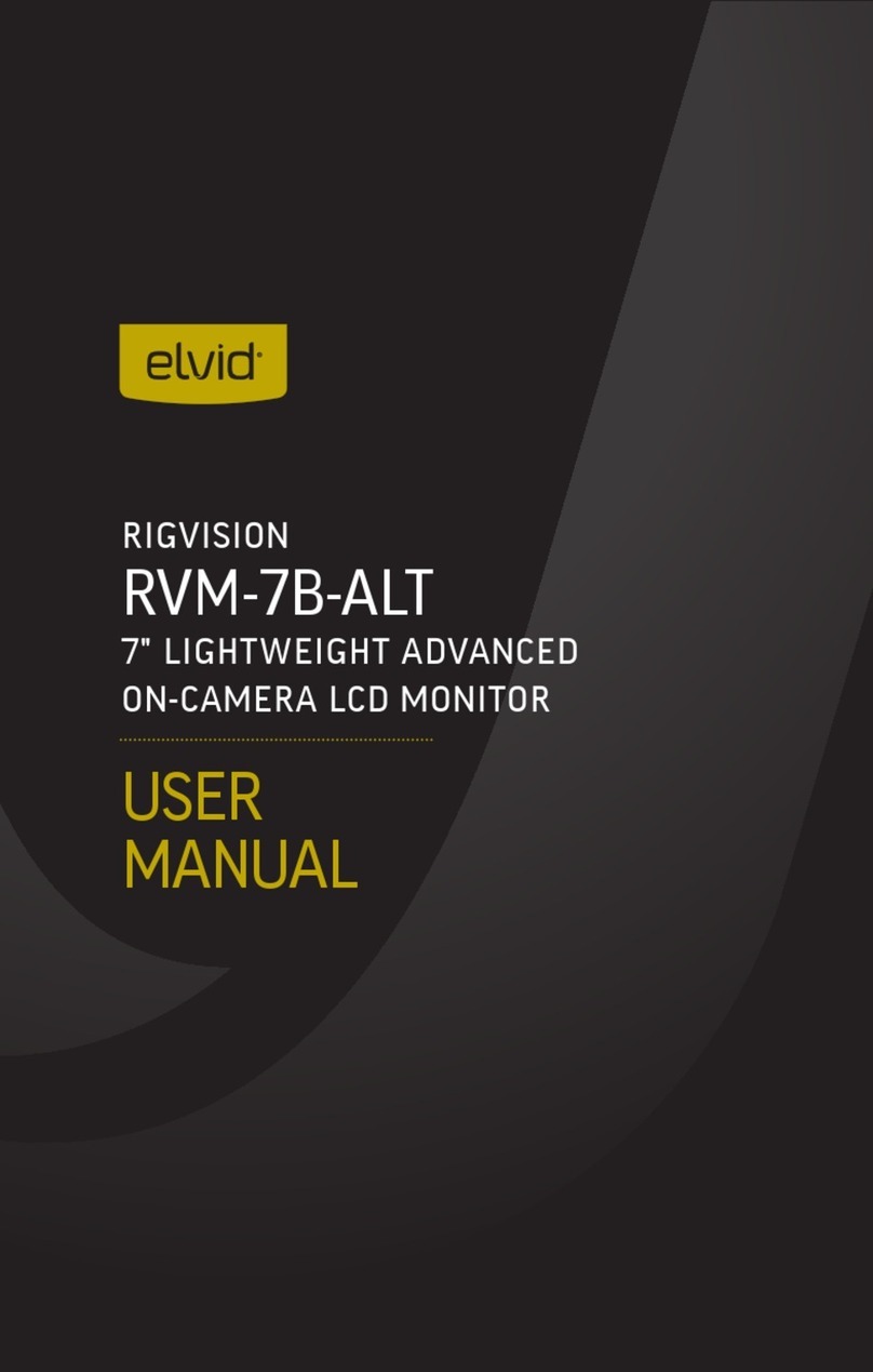 Elvid RVM-7B-ALT User manual