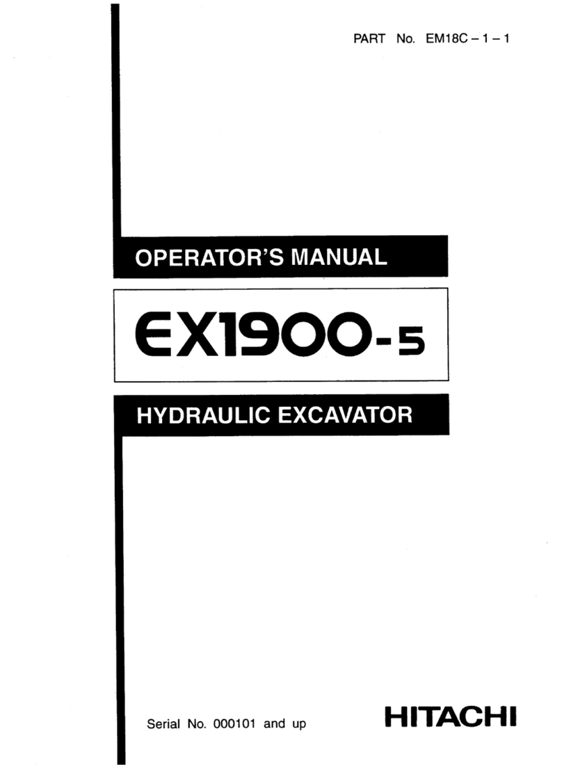 Hitachi EX1900-5 Operator's manual