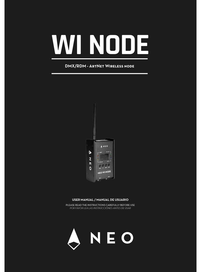 TECshow WI NODE user manual