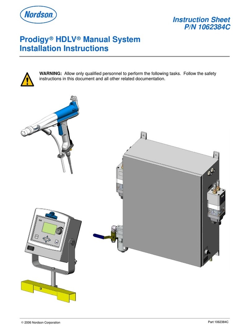 Nordson Prodigy HDLV installation instructions