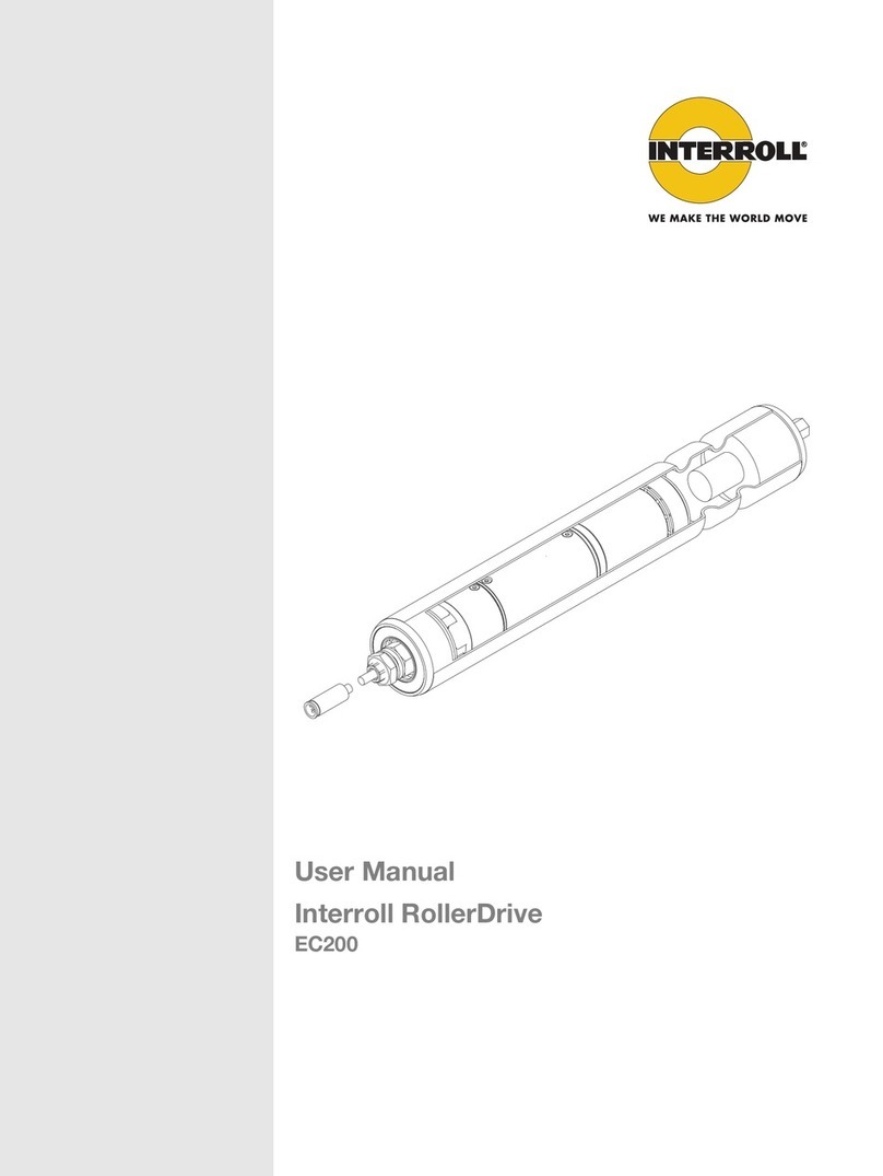 Interroll RollerDrive EC200 User manual