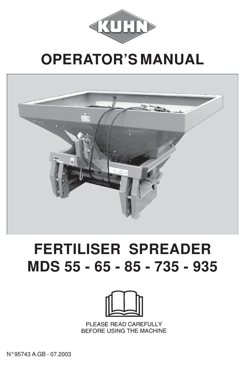KUHN MDS 55 User manual