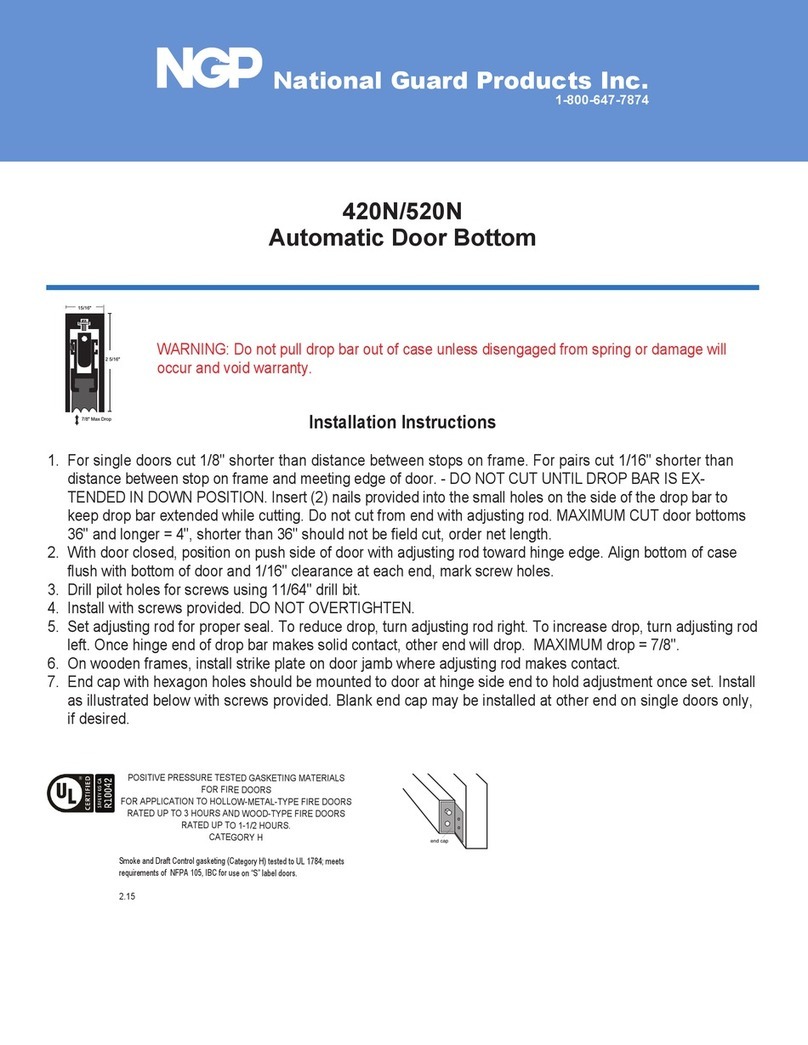 NGP 420N User manual