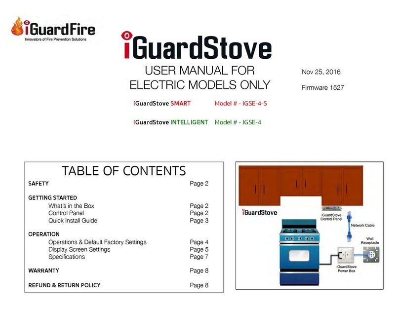iGuardFire iGuardStove SMART user manual
