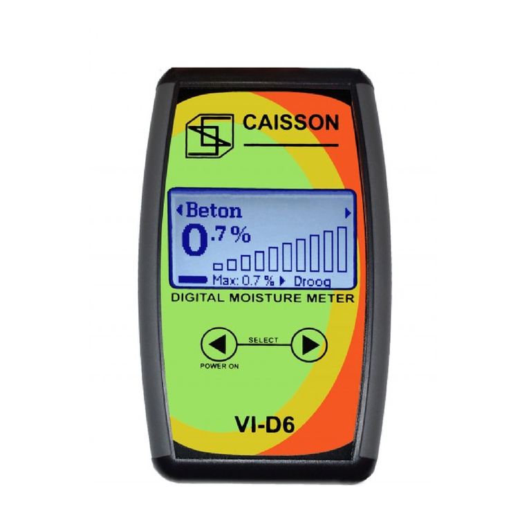 CAISSON VI-D6 User manual