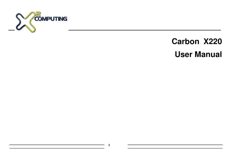 X2 Computing Carbon X220 user manual