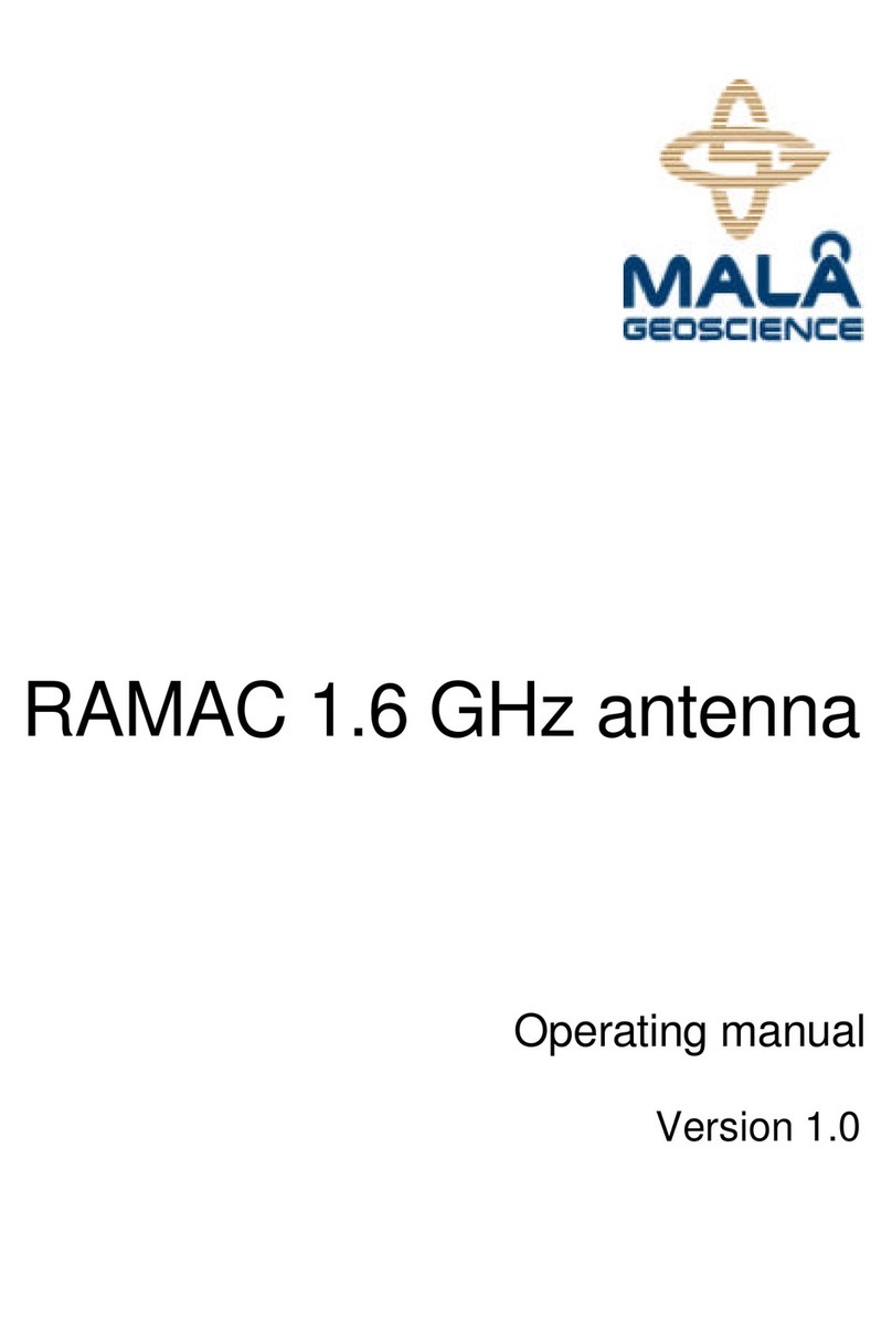 MALA RAMAC operating manual