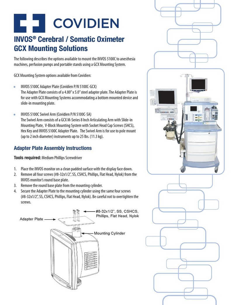 Covidien INVOS 5100C Assembly instructions