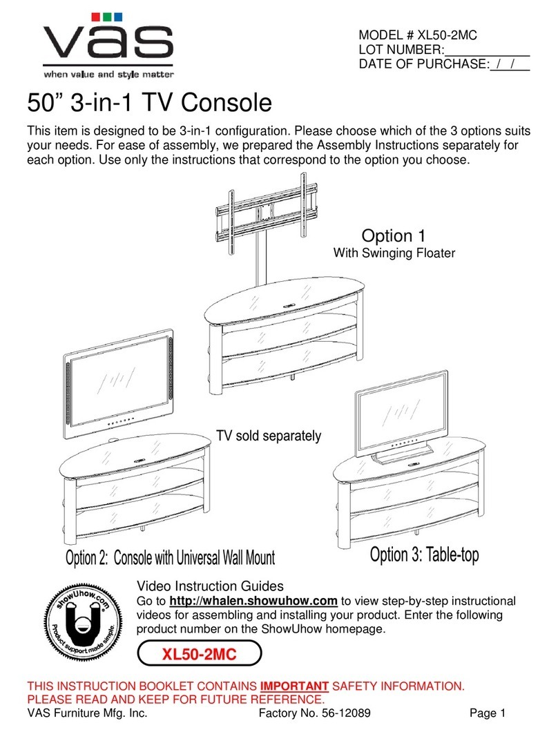 VAS XL50-2MC User manual