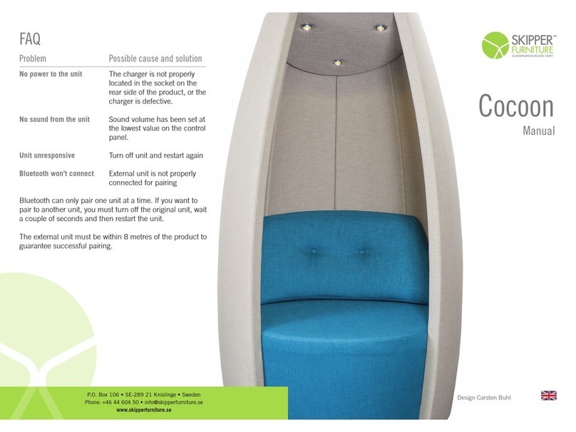 Skipper Furniture Cocoon manual Skipper Furniture Cocoon manual