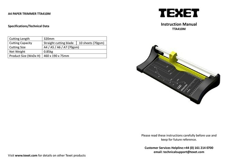 texet TTA410M instruction manual