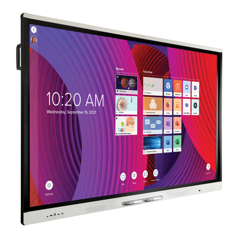 SMART Board SBID-MX265 User manual