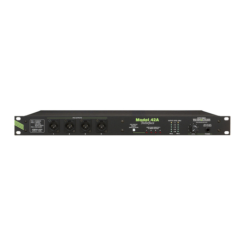 Studio Technologies 42A user guide
