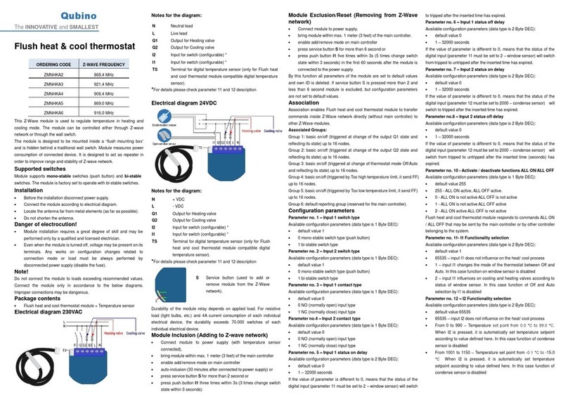 QUBINO Flush user manual