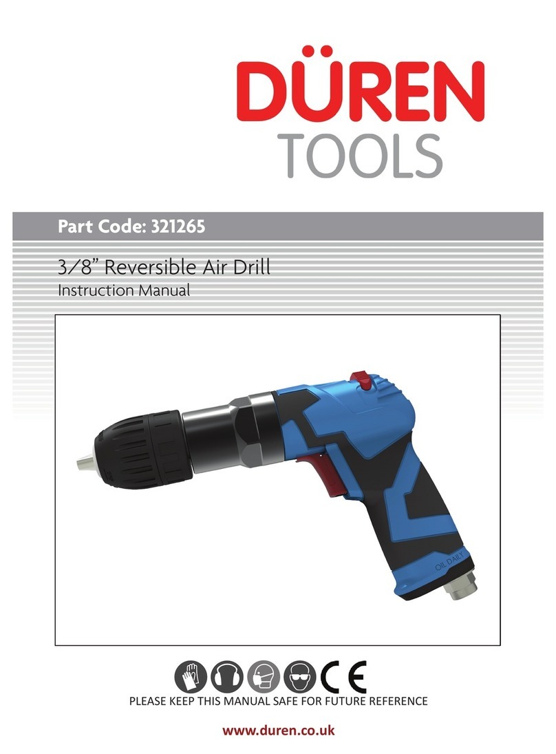 Duren Tools 321265 instruction manual