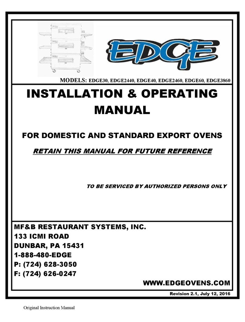 Edge EDGE30 Installation & operating manual