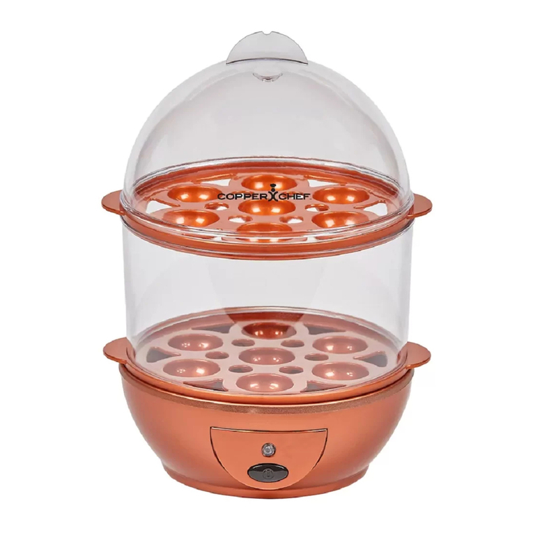 Copper Chef Perfect Egg Maker owner's manual