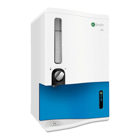 A.O. Smith X6 User manual