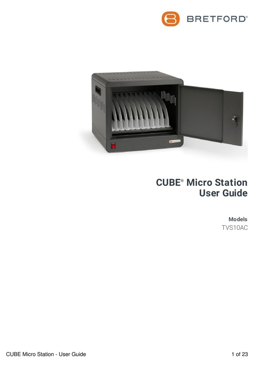 Bretford CUBE TVS10AC user guide