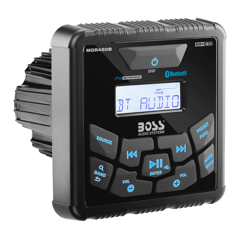 Boss Audio Systems MGR450B user manual