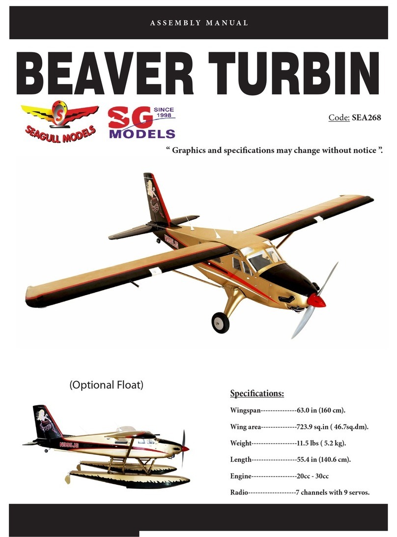 Seagull Models BEAVER TURBIN Assembly manual