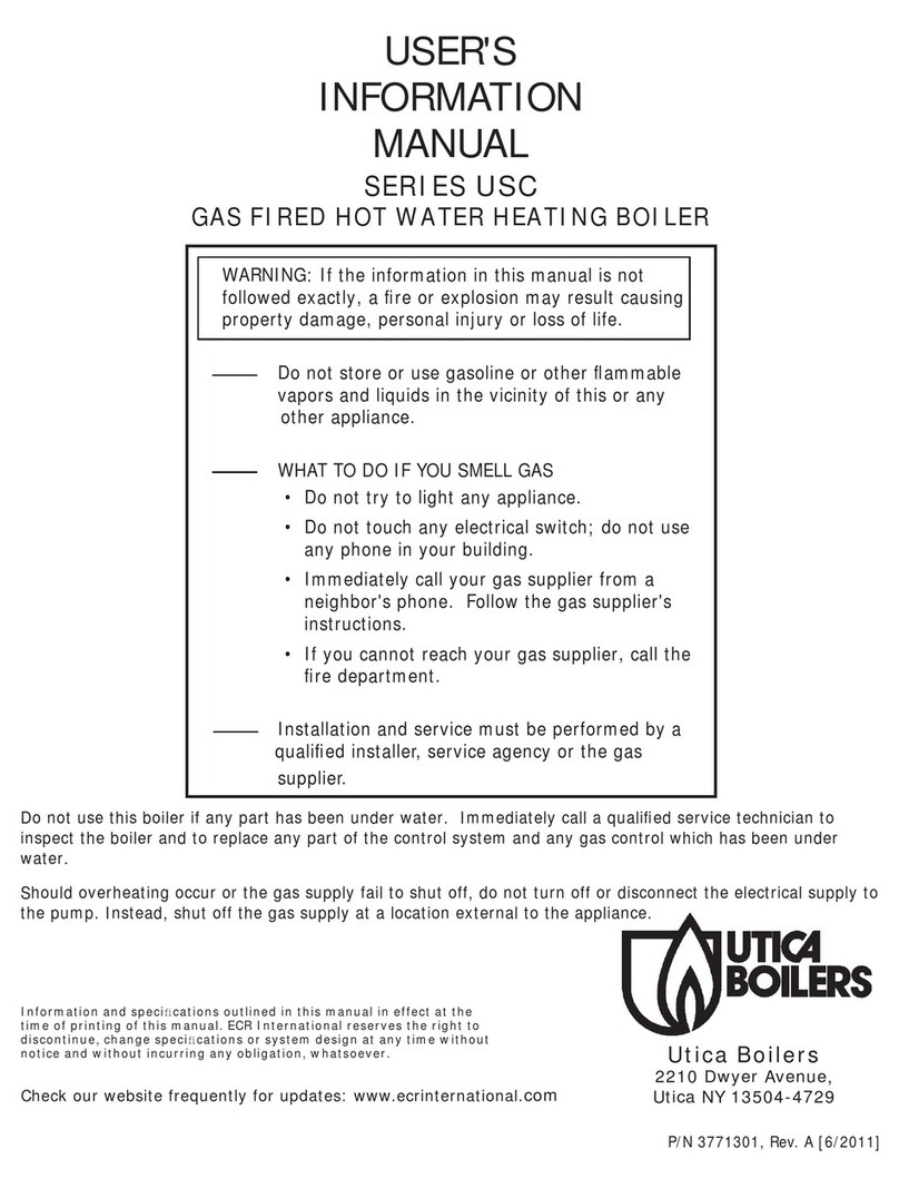 UTICA BOILERS USC SERIES Guide UTICA BOILERS USC SERIES Guide