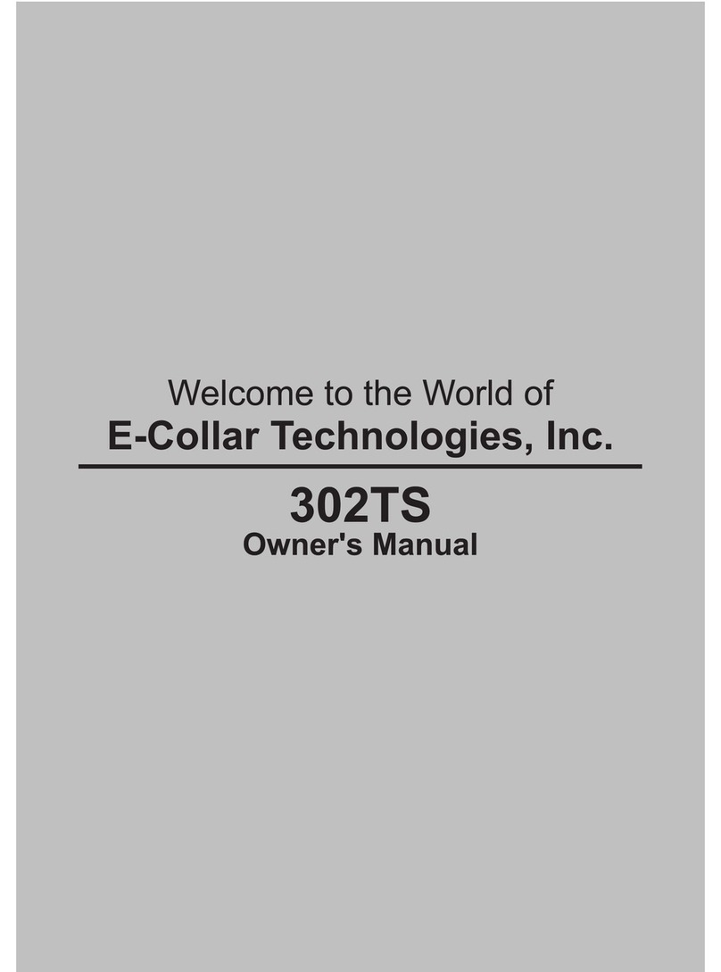 E-Collar 302TS owner's manual