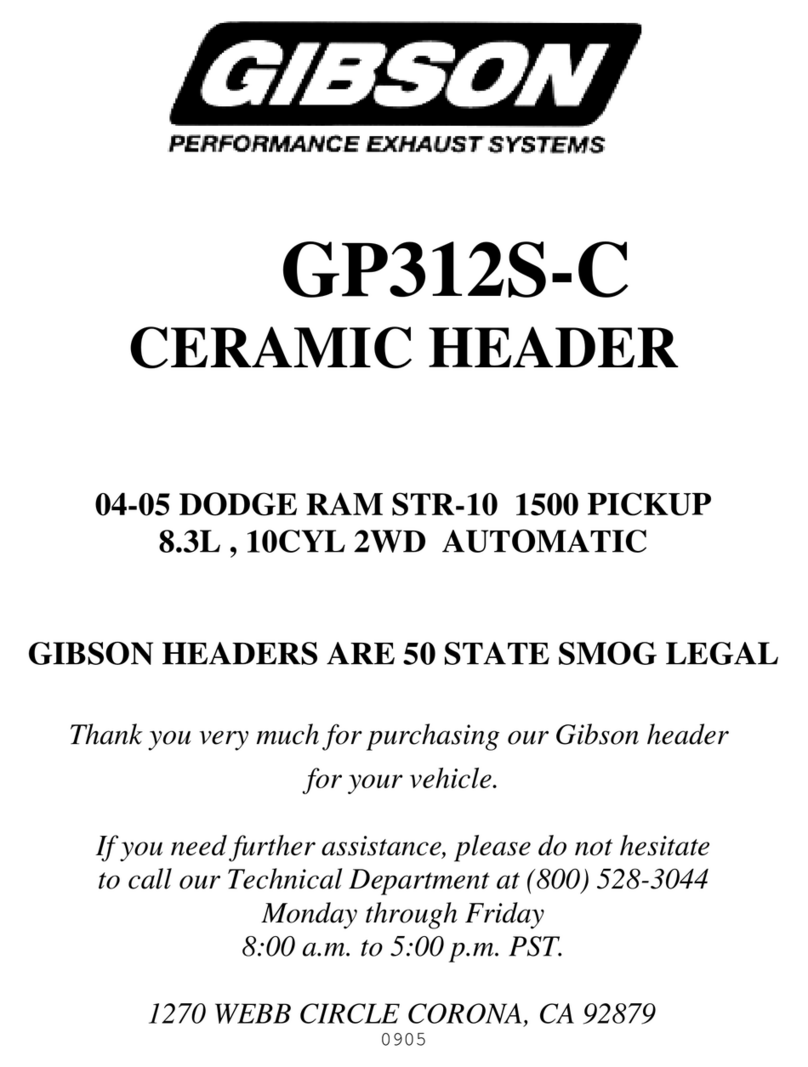 Gibson GP312S-C user manual