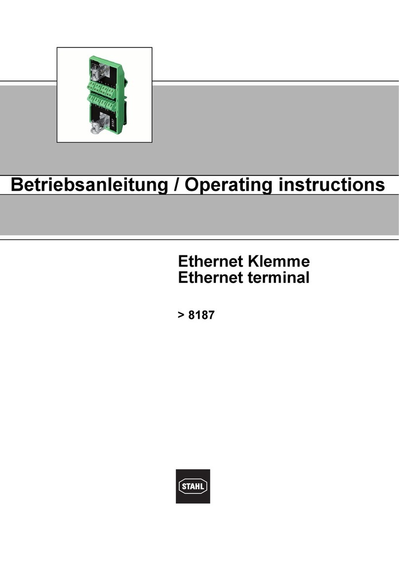 Stahl 8187 operating instructions