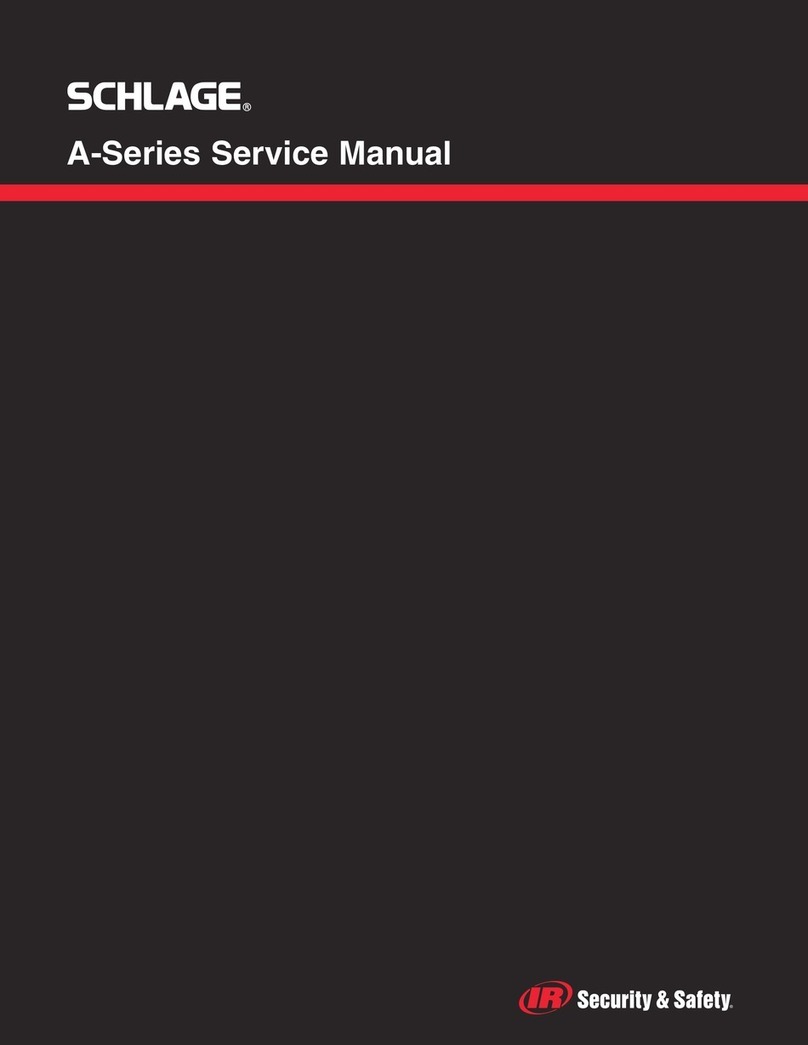 Schlage A10S Service manual Schlage A10S Service manual