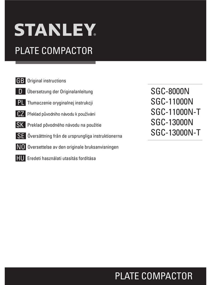 Stanley SGC-11000N User manual