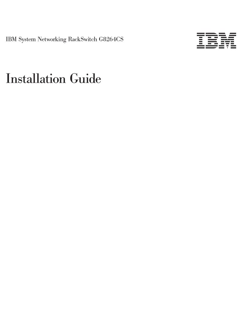 IBM RackSwitch G8264CS User manual