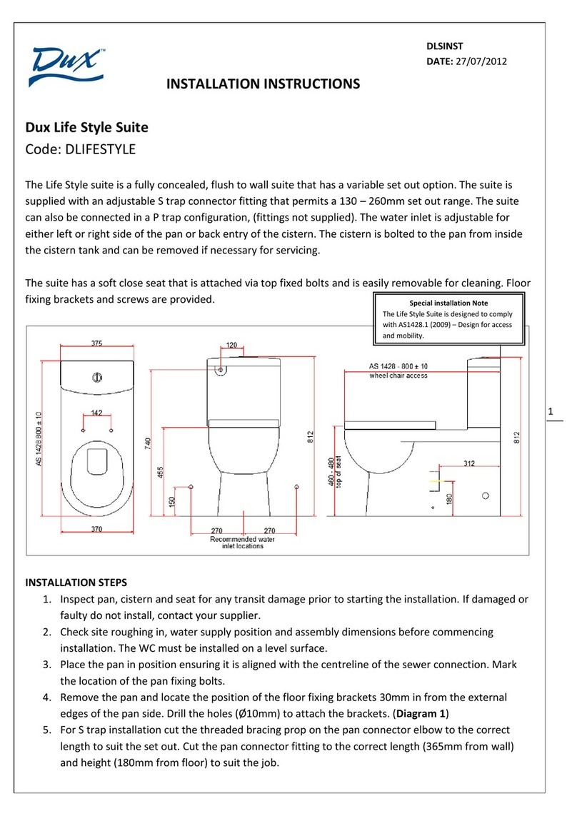Dux Life Style User manual