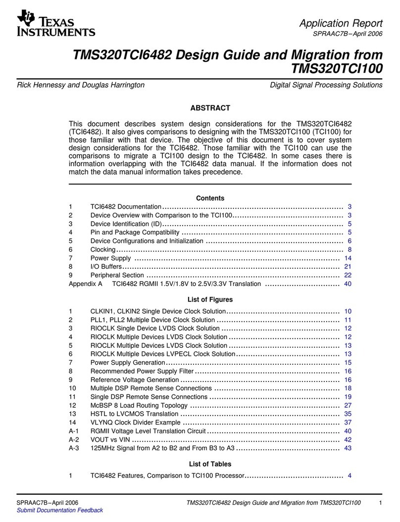 Texas Instruments TMS320TCI6482 Guide
