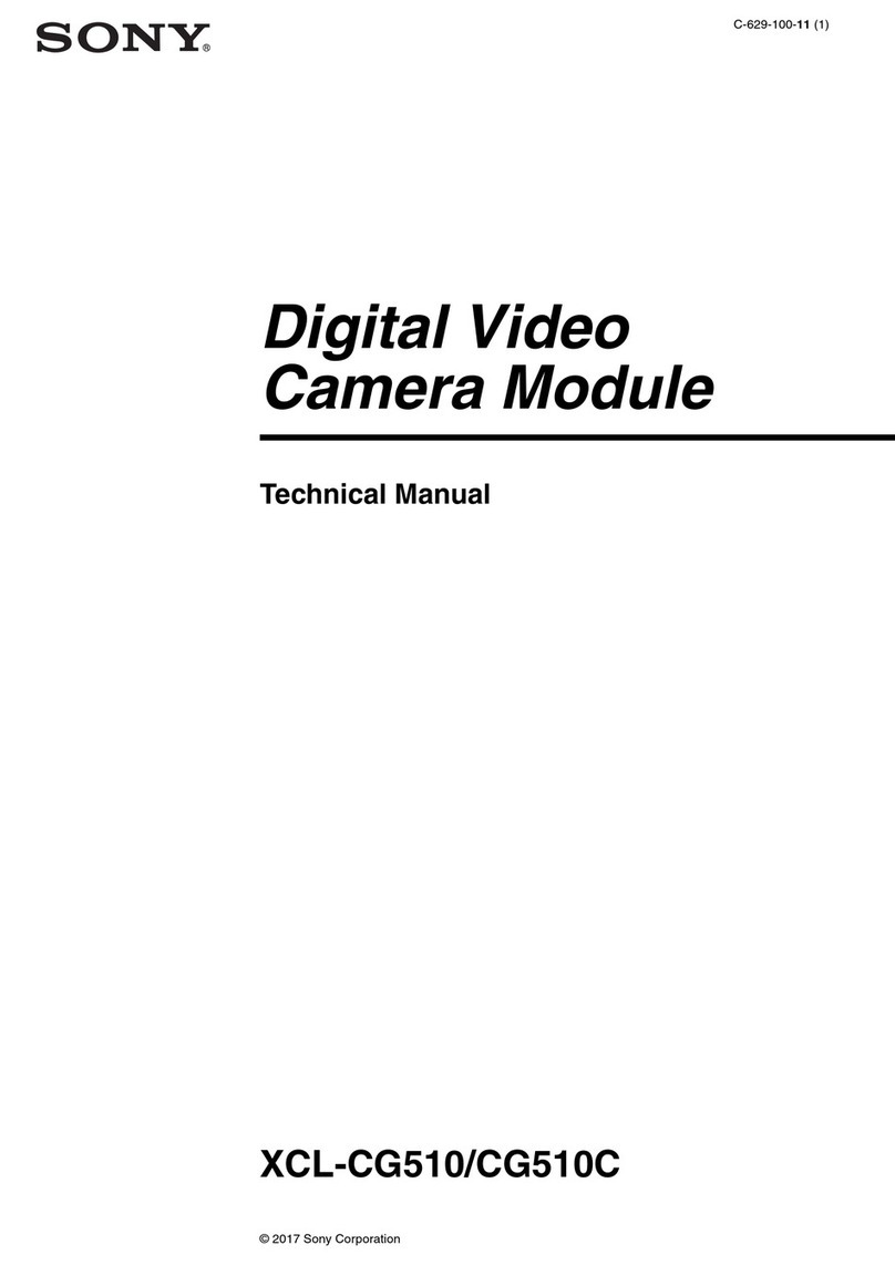 Sony XCL-CG510 User manual