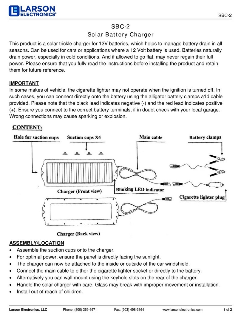 Larson Electronics SBC-2 manual