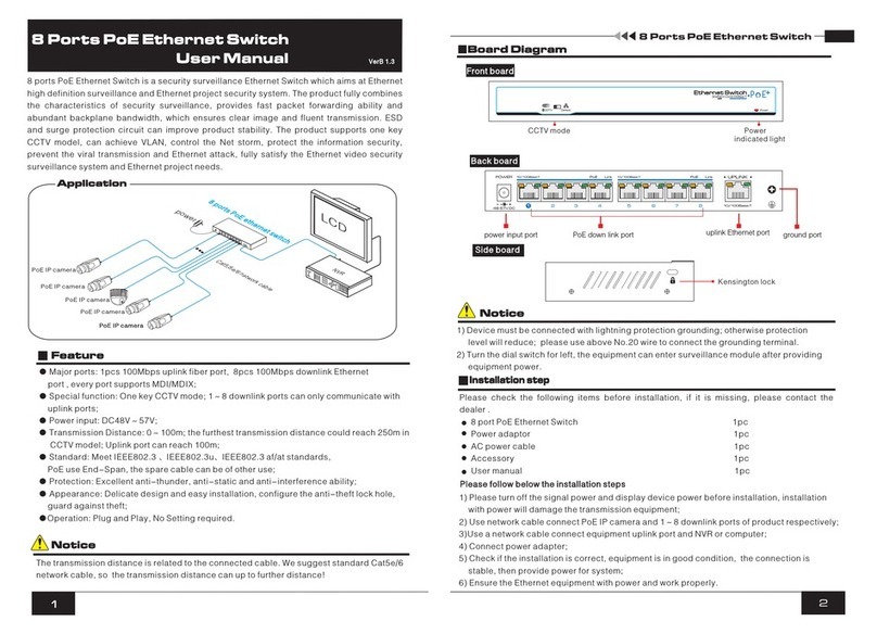 Cygnus S1008-120-V1 user manual
