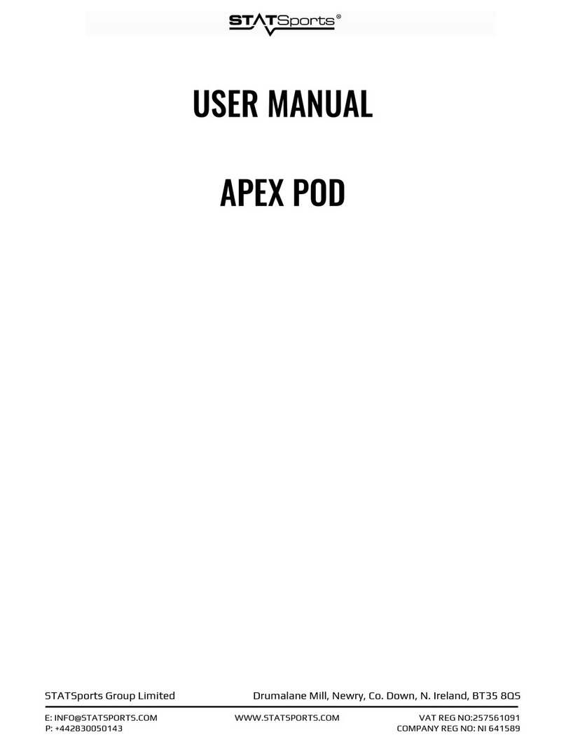 STATSports APEX POD user manual