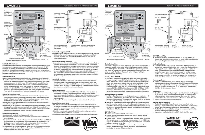 SmartLine SL800 installation instructions