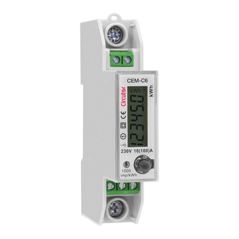 Circutor CEM-C6 User manual Circutor CEM-C6 User manual