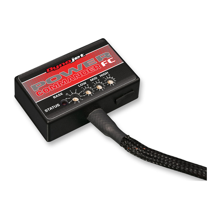 Dynojet POWER COMMANDER FC User manual Dynojet POWER COMMANDER FC User manual
