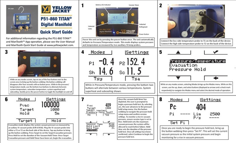 yellow jacket P51-860 TITAN User manual