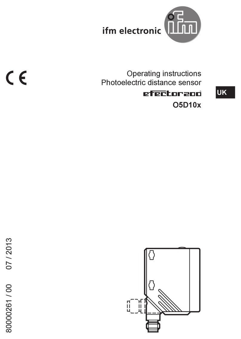 IFM Electronic O5D10 series operating instructions