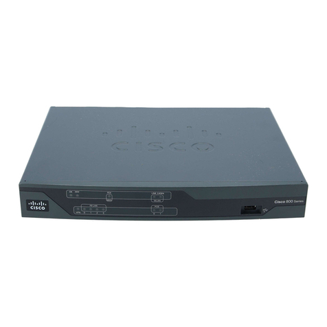 Cisco Cisco 887 User manual