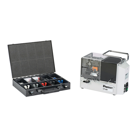 Panduit CP-881 User manual Panduit CP-881 User manual